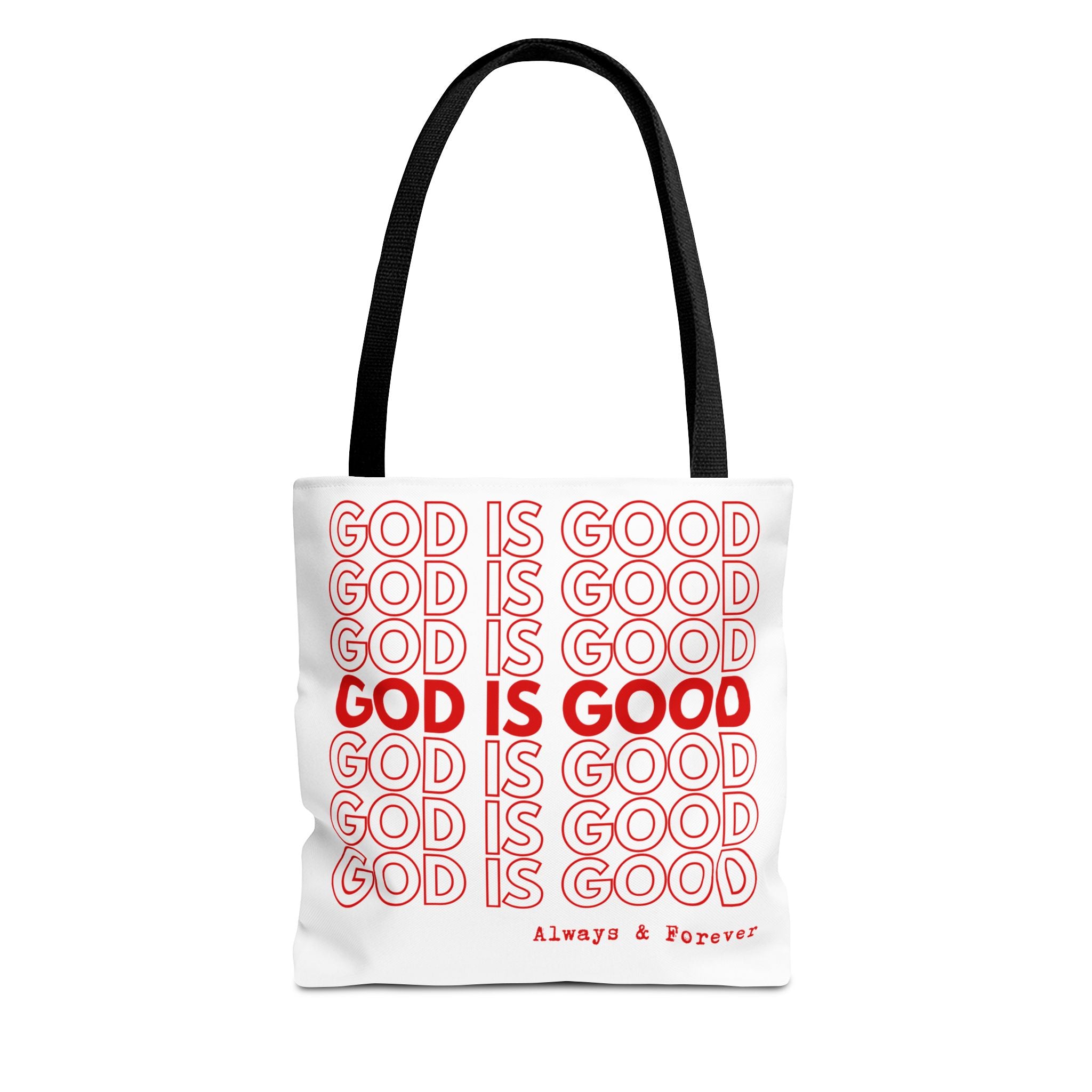 God Is Good Christian Reusable Shopping Bag, Bible Verse Tote, Motivational Church Gift, Farmer's Market, Bible Study Favor Bag