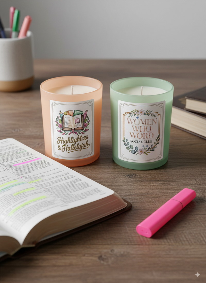 Bible Study Candles
