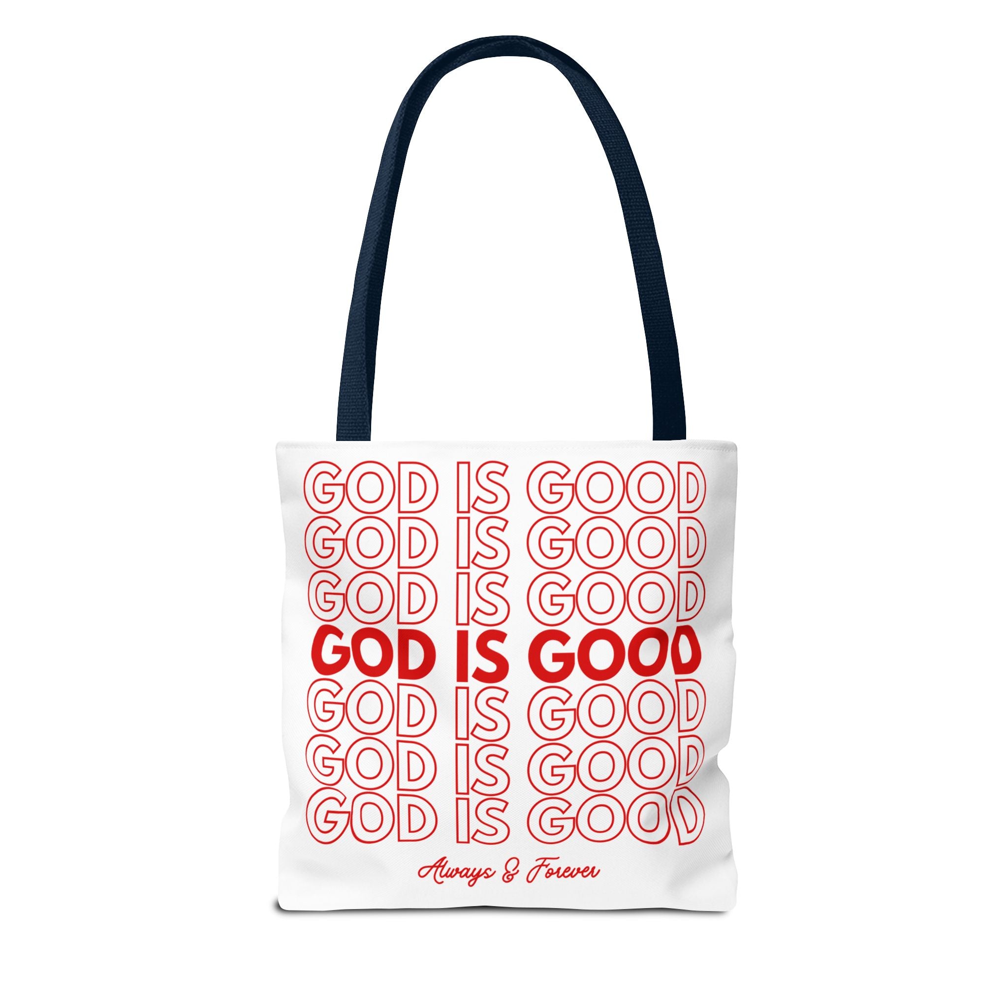 God Is Good Christian Reusable Shopping Bag, Bible Verse Tote, Motivational Church Gift, Farmer's Market, Bible Study Favor Bag