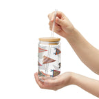 Faith Pennant Soda Can Sipper Glass, 16oz