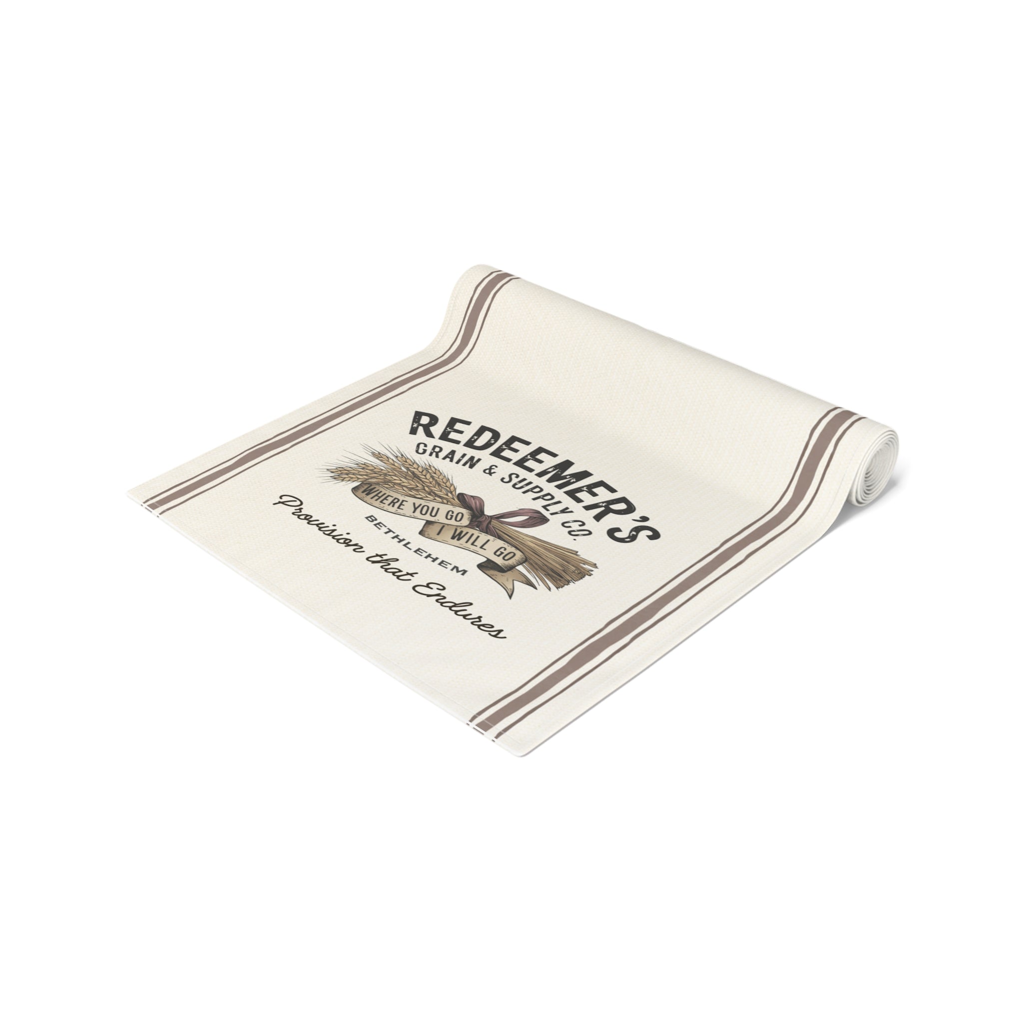 Redeemer’s Grain & Supply Table Runner | Ruth & Boaz