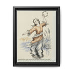 Bookish Woman of the Bible | Miriam | Framed Canvas
