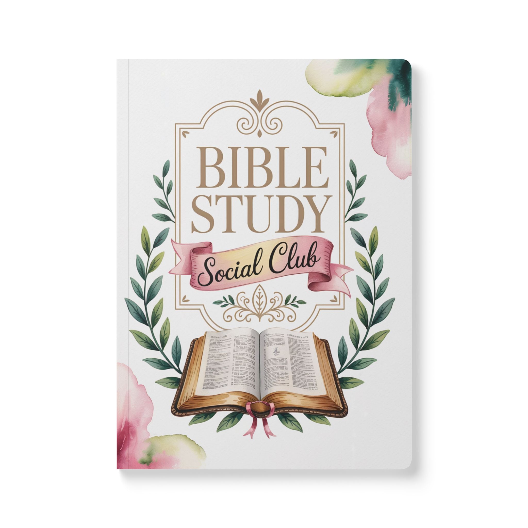 Bible Study Social Club Softcover Journal
