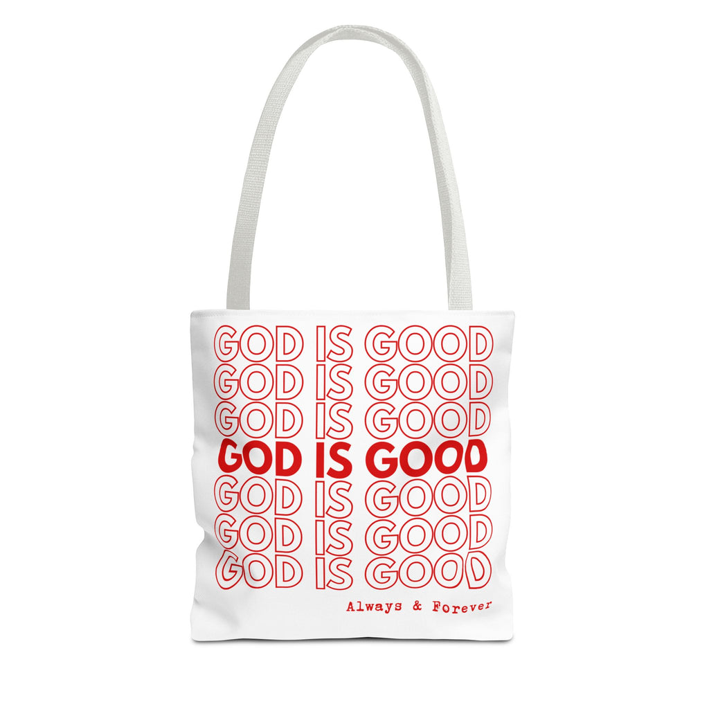 God Is Good Christian Reusable Shopping Bag, Bible Verse Tote, Motivational Church Gift, Farmer's Market, Bible Study Favor Bag