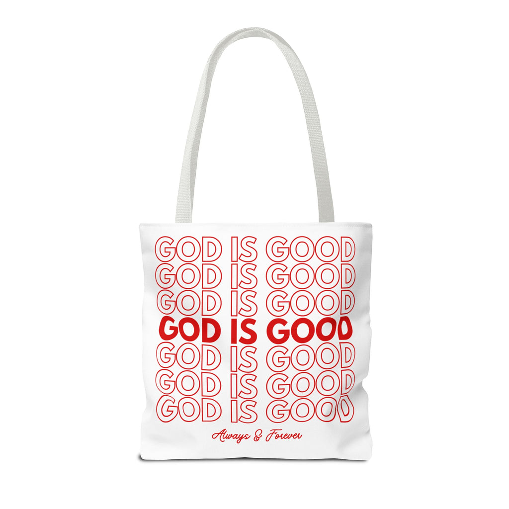 God Is Good Christian Reusable Shopping Bag, Bible Verse Tote, Motivational Church Gift, Farmer's Market, Bible Study Favor Bag