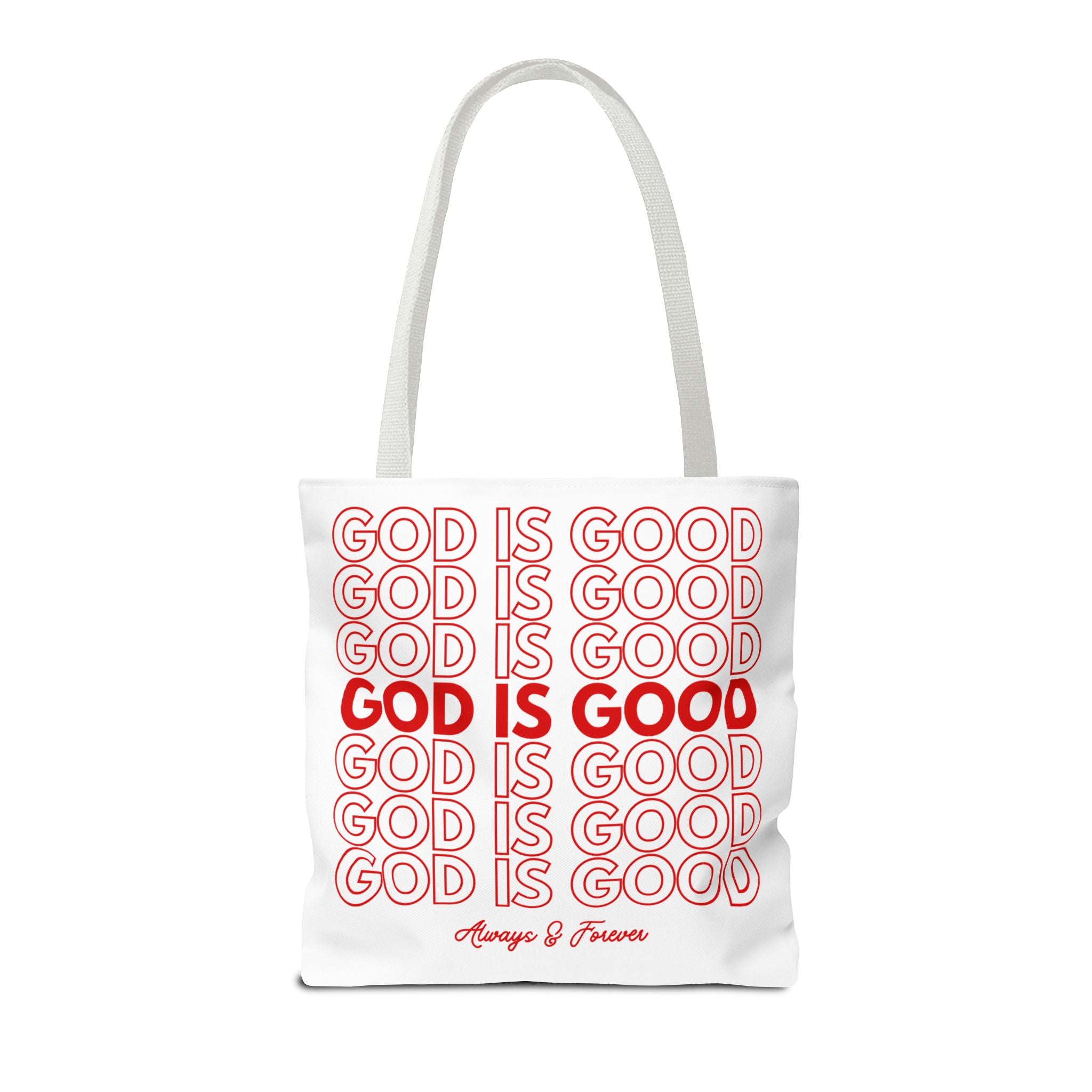 God Is Good Christian Reusable Shopping Bag, Bible Verse Tote, Motivational Church Gift, Farmer's Market, Bible Study Favor Bag