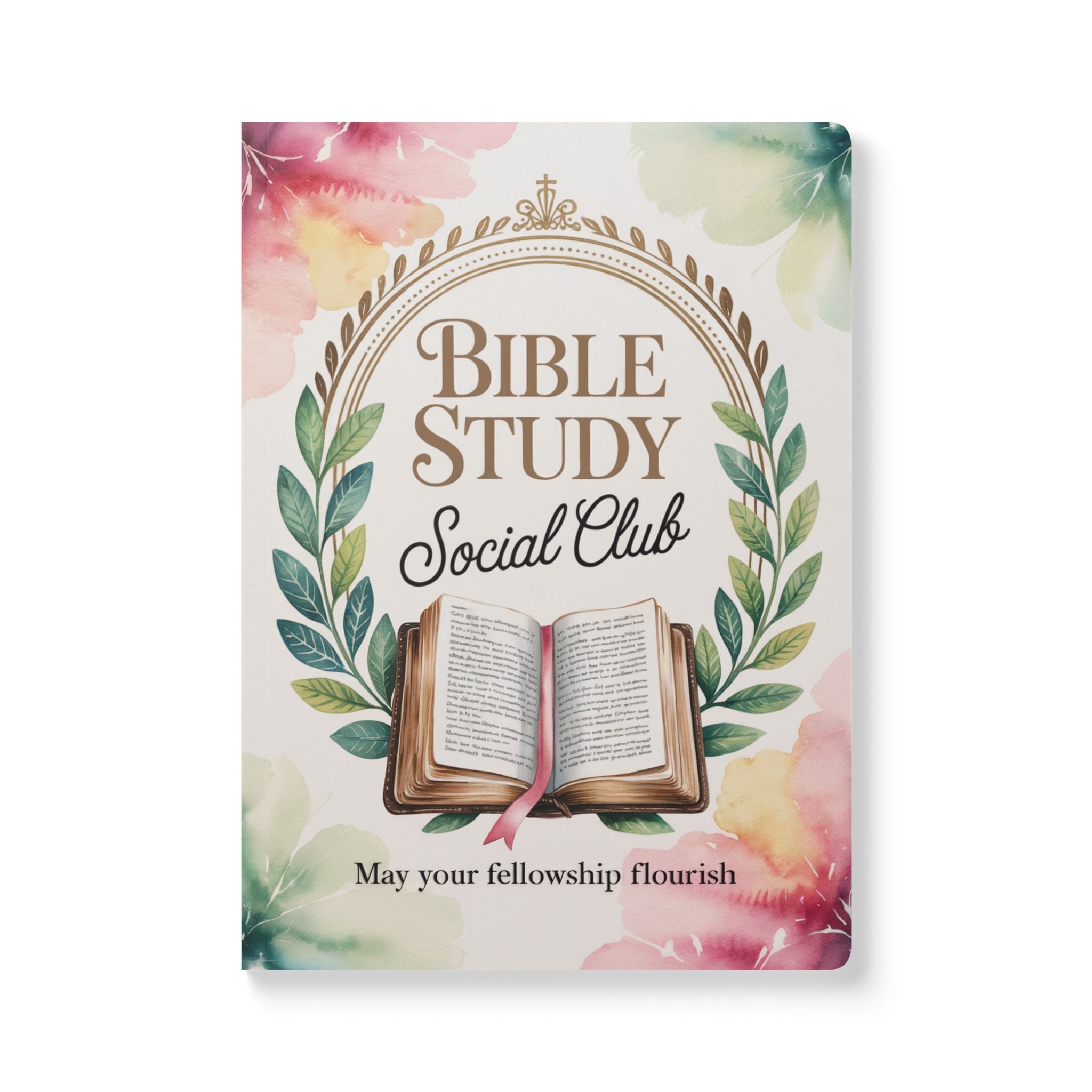 Bible Study Social Club Softcover Journal