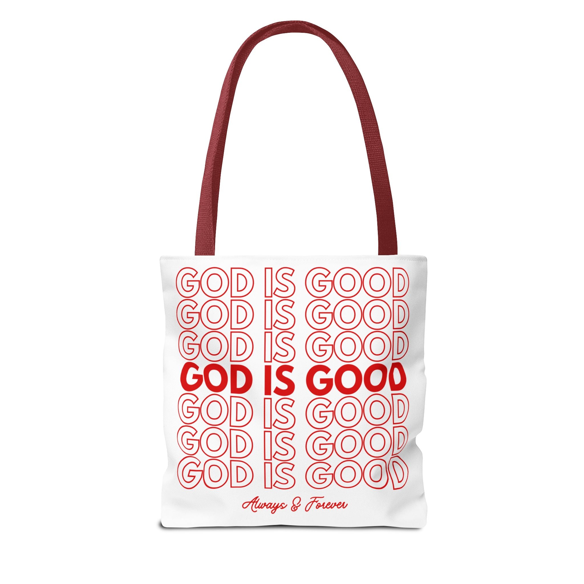 God Is Good Christian Reusable Shopping Bag, Bible Verse Tote, Motivational Church Gift, Farmer's Market, Bible Study Favor Bag