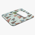Camp Believers Pennants Mouse Pad