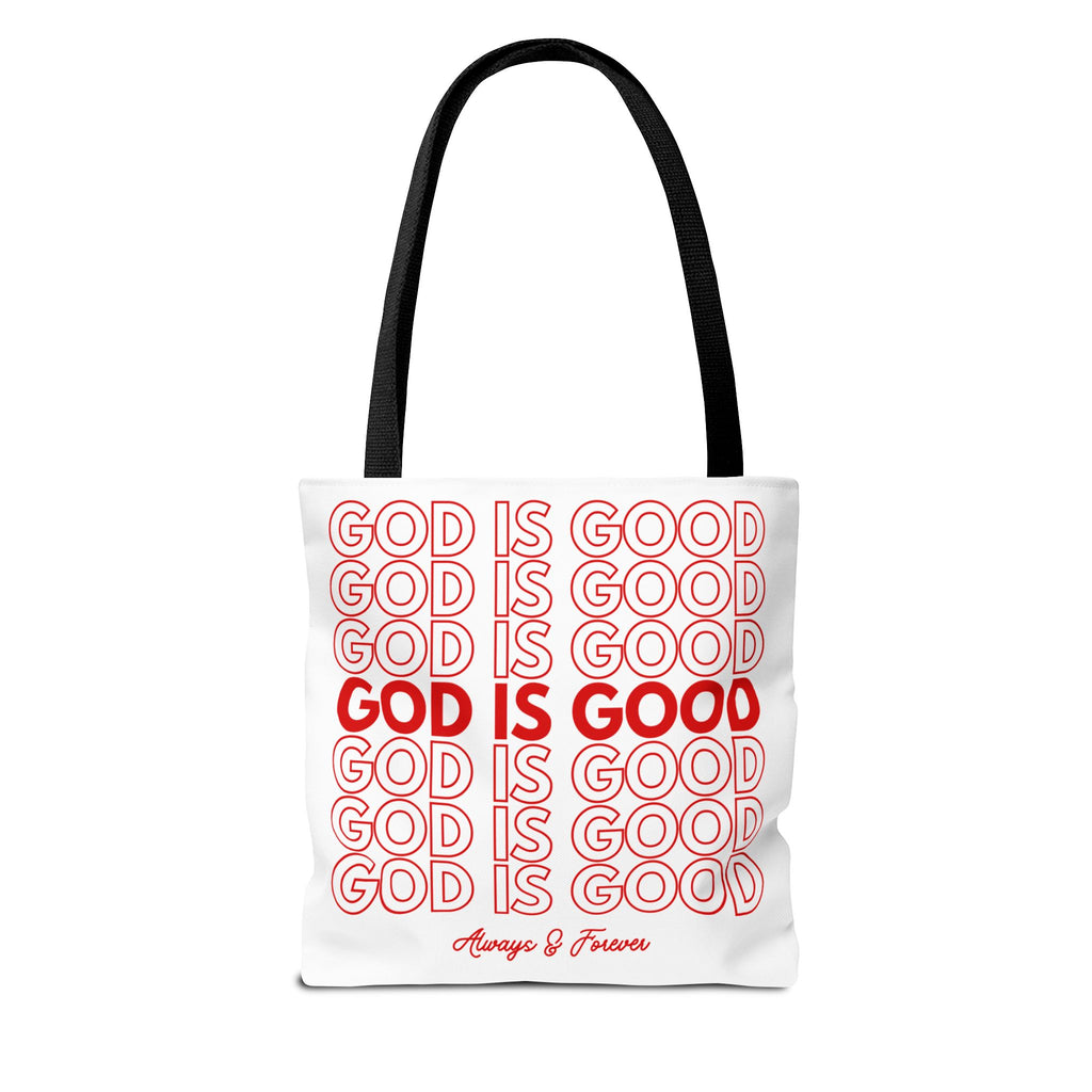 God Is Good Christian Reusable Shopping Bag, Bible Verse Tote, Motivational Church Gift, Farmer's Market, Bible Study Favor Bag