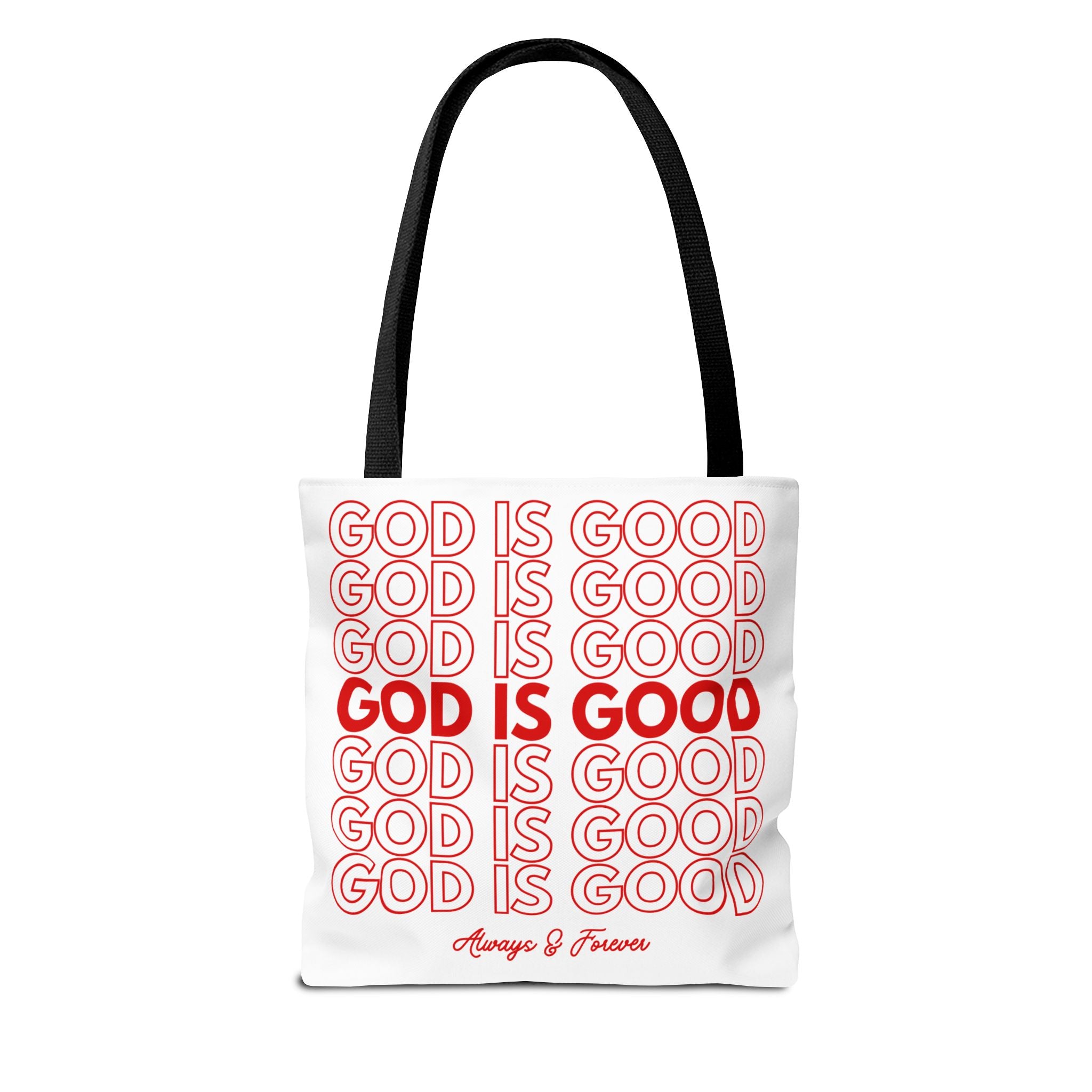 God Is Good Christian Reusable Shopping Bag, Bible Verse Tote, Motivational Church Gift, Farmer's Market, Bible Study Favor Bag
