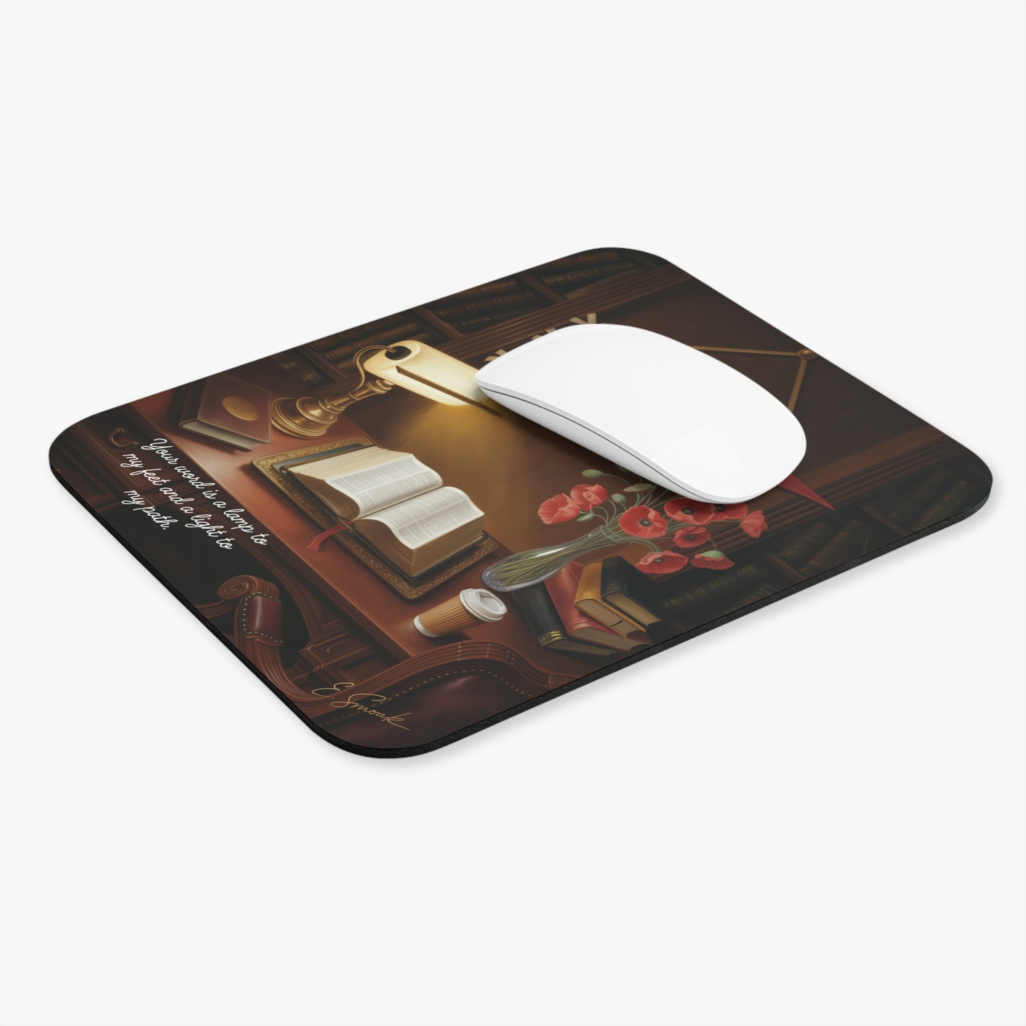 UGA Georgia Bulldogs Scripture Mouse Pad