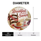 Breakfast with the Savior Decorative Plate