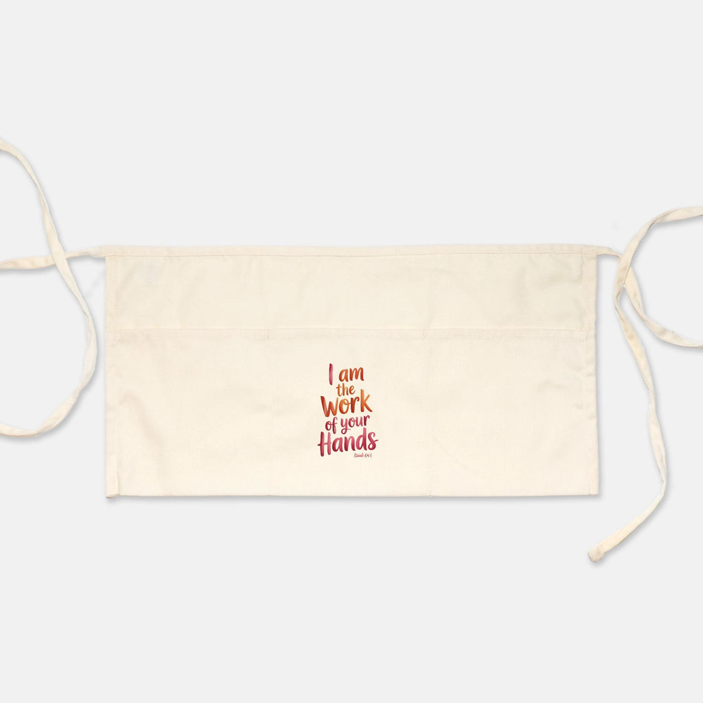 I Am the Work of Your Hands Crafter's Waist Apron