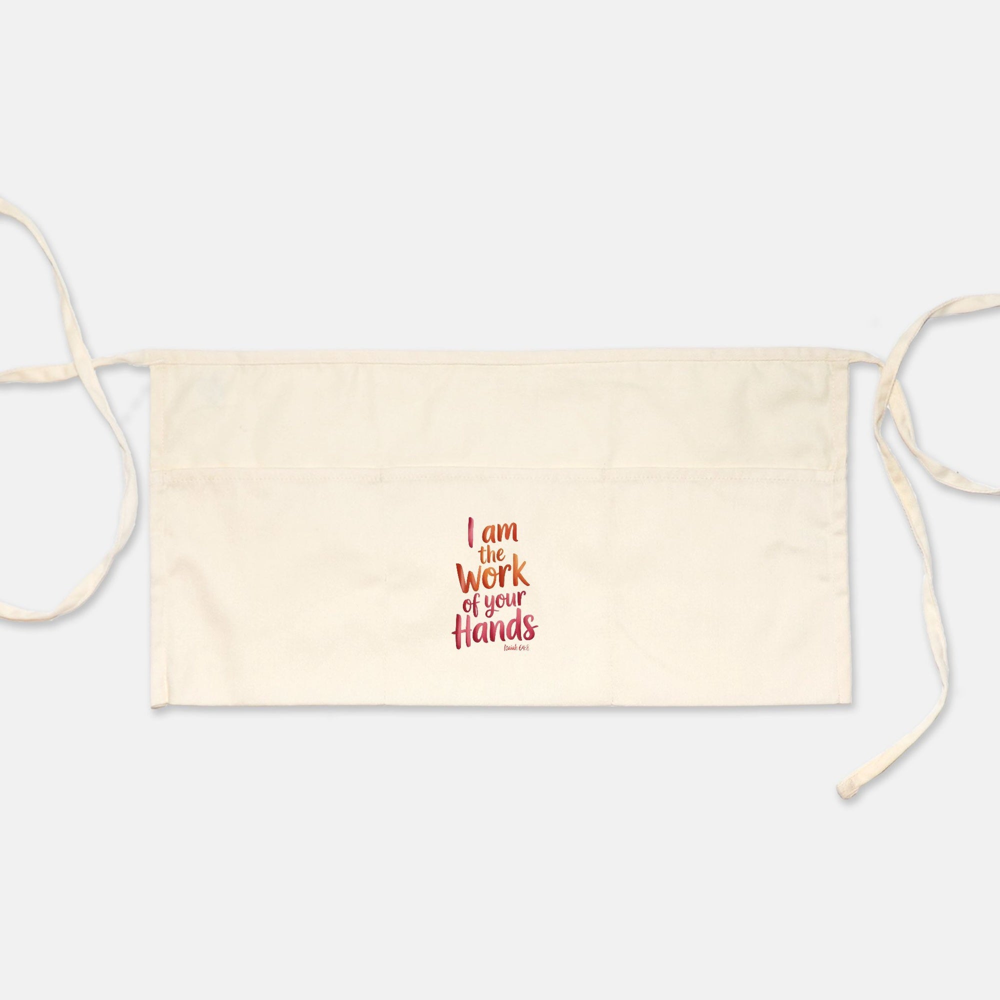 I Am the Work of Your Hands Crafter's Waist Apron
