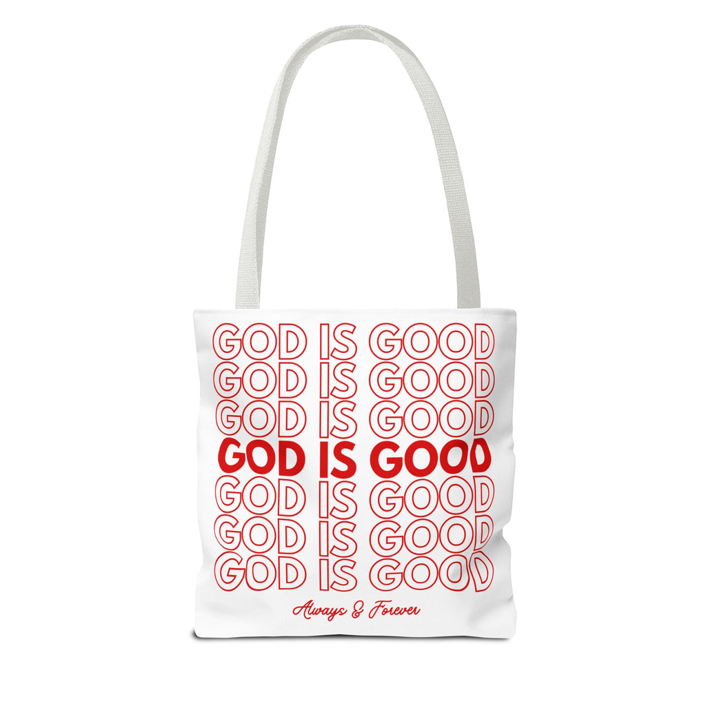 God Is Good Christian Reusable Shopping Bag, Bible Verse Tote, Motivational Church Gift, Farmer's Market, Bible Study Favor Bag