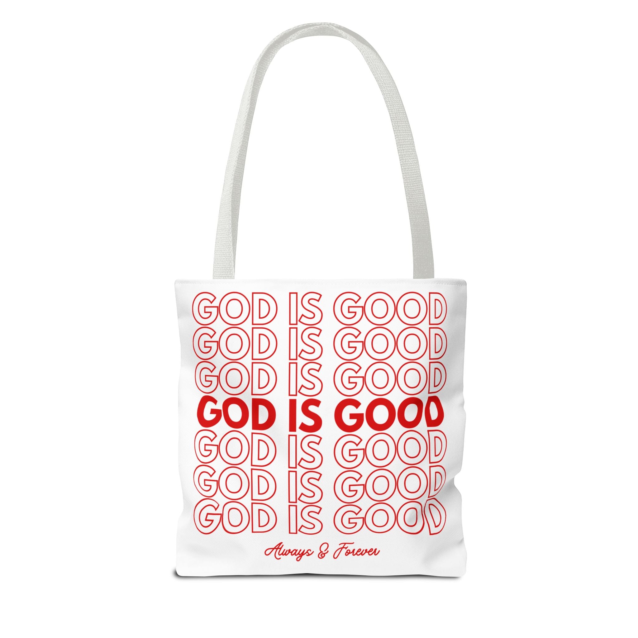 God Is Good Christian Reusable Shopping Bag, Bible Verse Tote, Motivational Church Gift, Farmer's Market, Bible Study Favor Bag
