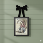 Bookish Women of the Bible Canvas | Deborah Framed Canvas