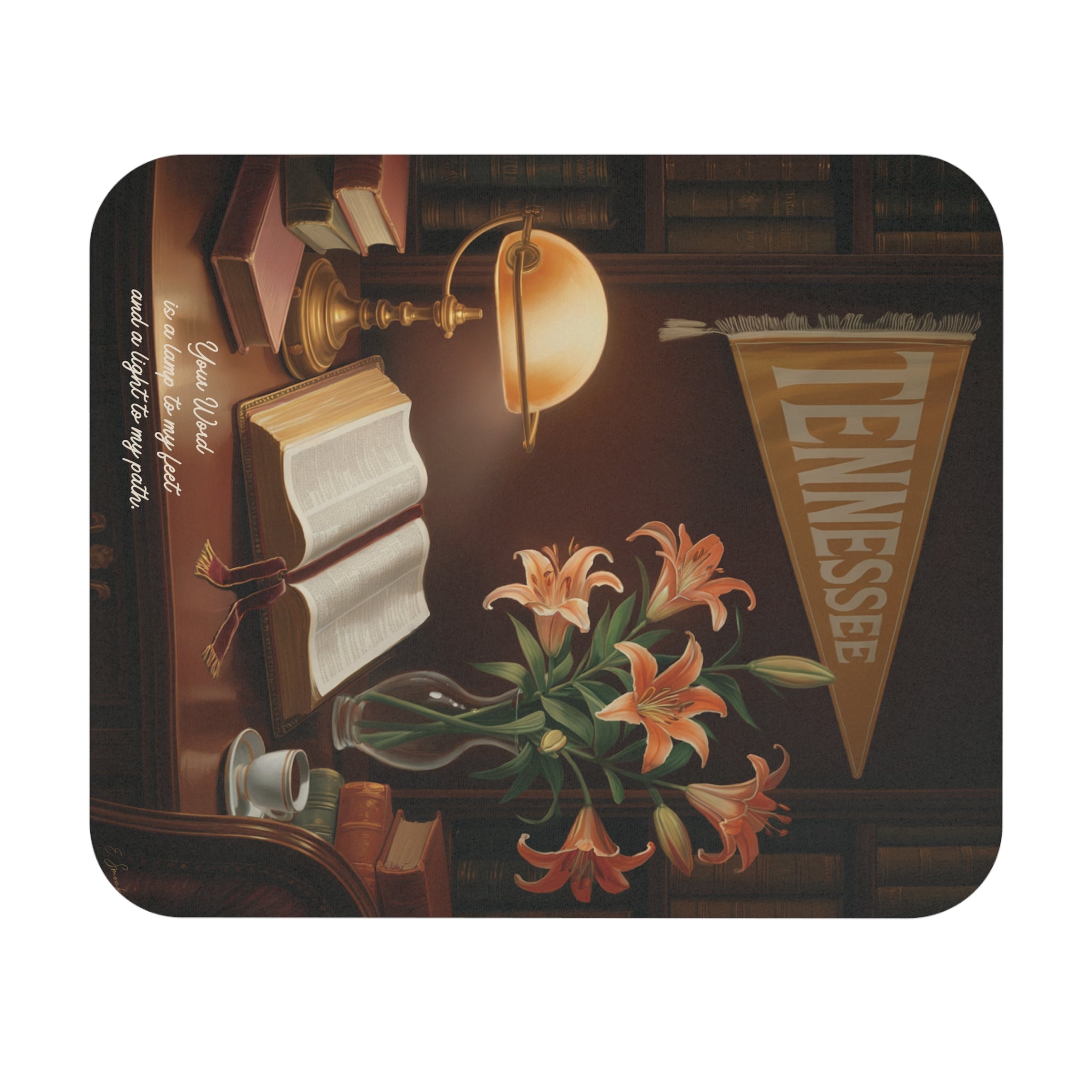 Tennessee UT Scripture Mouse Pad