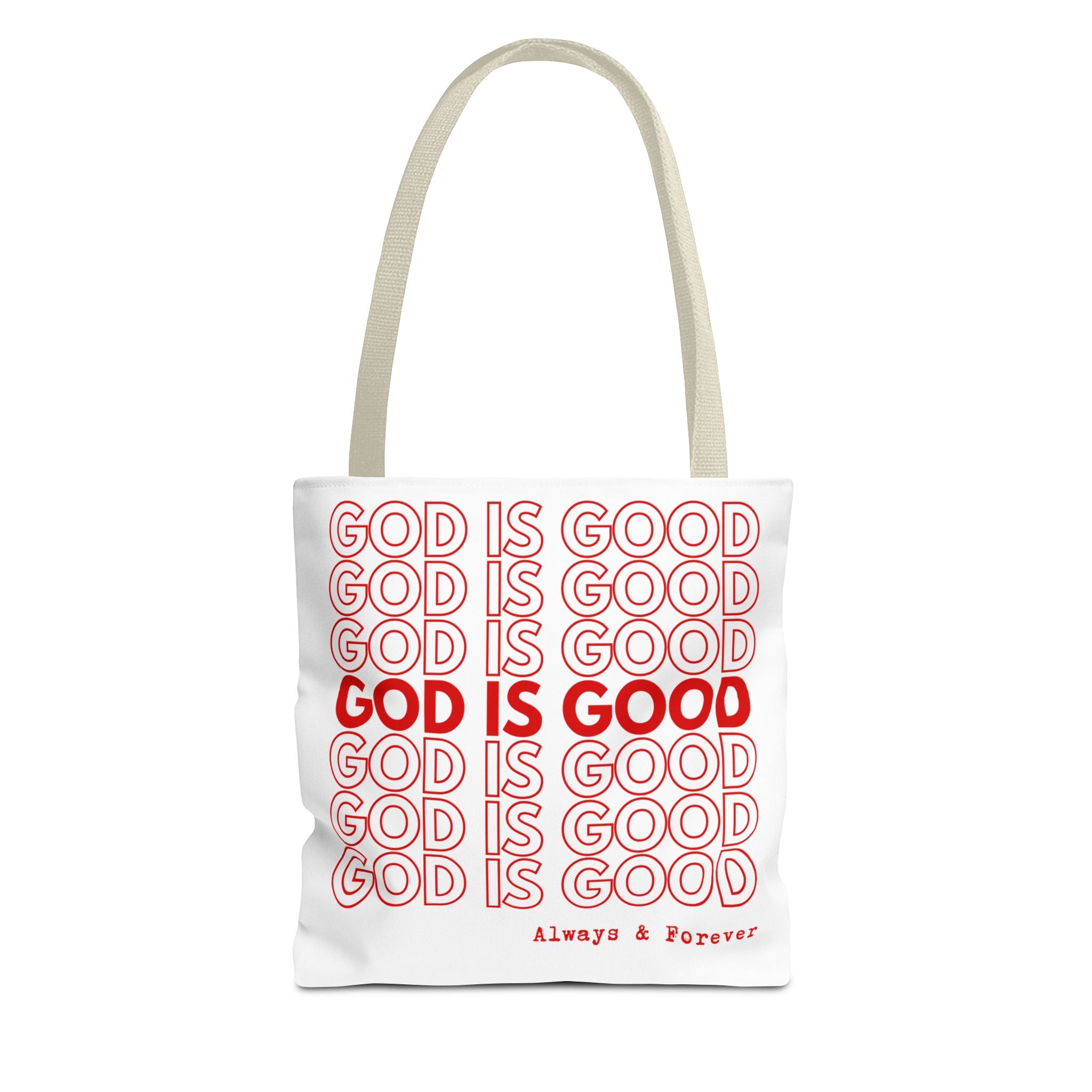 God Is Good Christian Reusable Shopping Bag, Bible Verse Tote, Motivational Church Gift, Farmer's Market, Bible Study Favor Bag