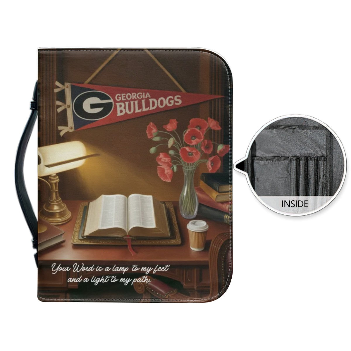 Georgia Bulldogs Bible Cover