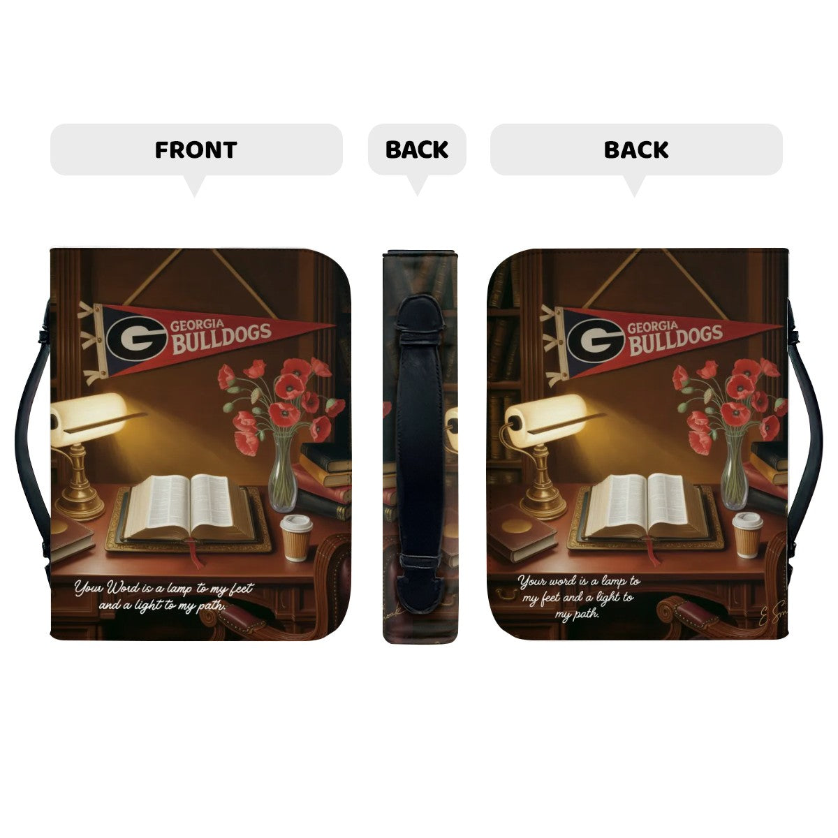 Georgia Bulldogs Bible Cover