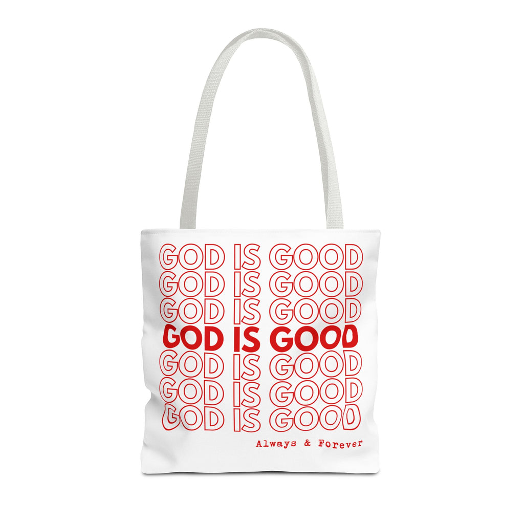 God Is Good Christian Reusable Shopping Bag, Bible Verse Tote, Motivational Church Gift, Farmer's Market, Bible Study Favor Bag