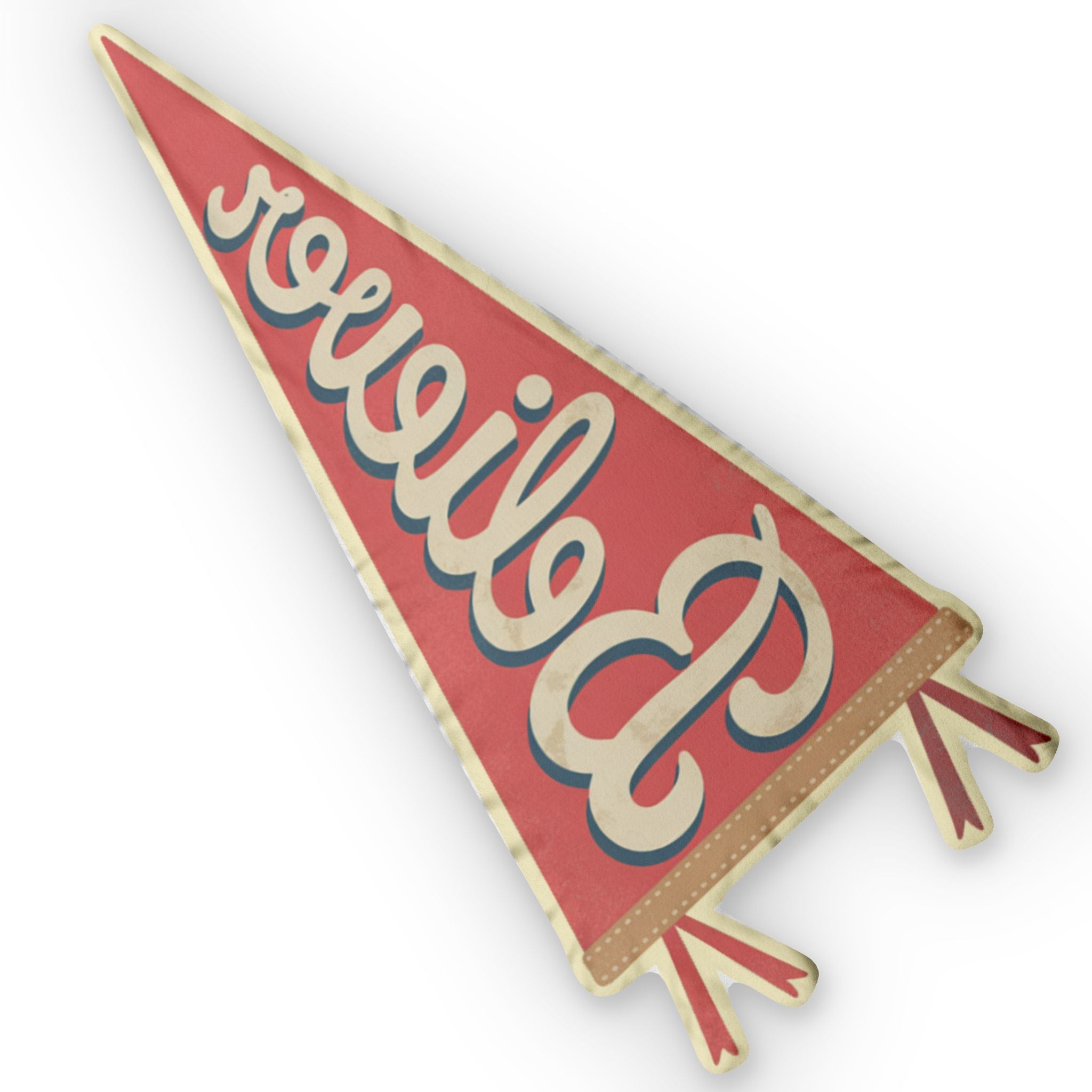 Believer Pennant Throw Pillow