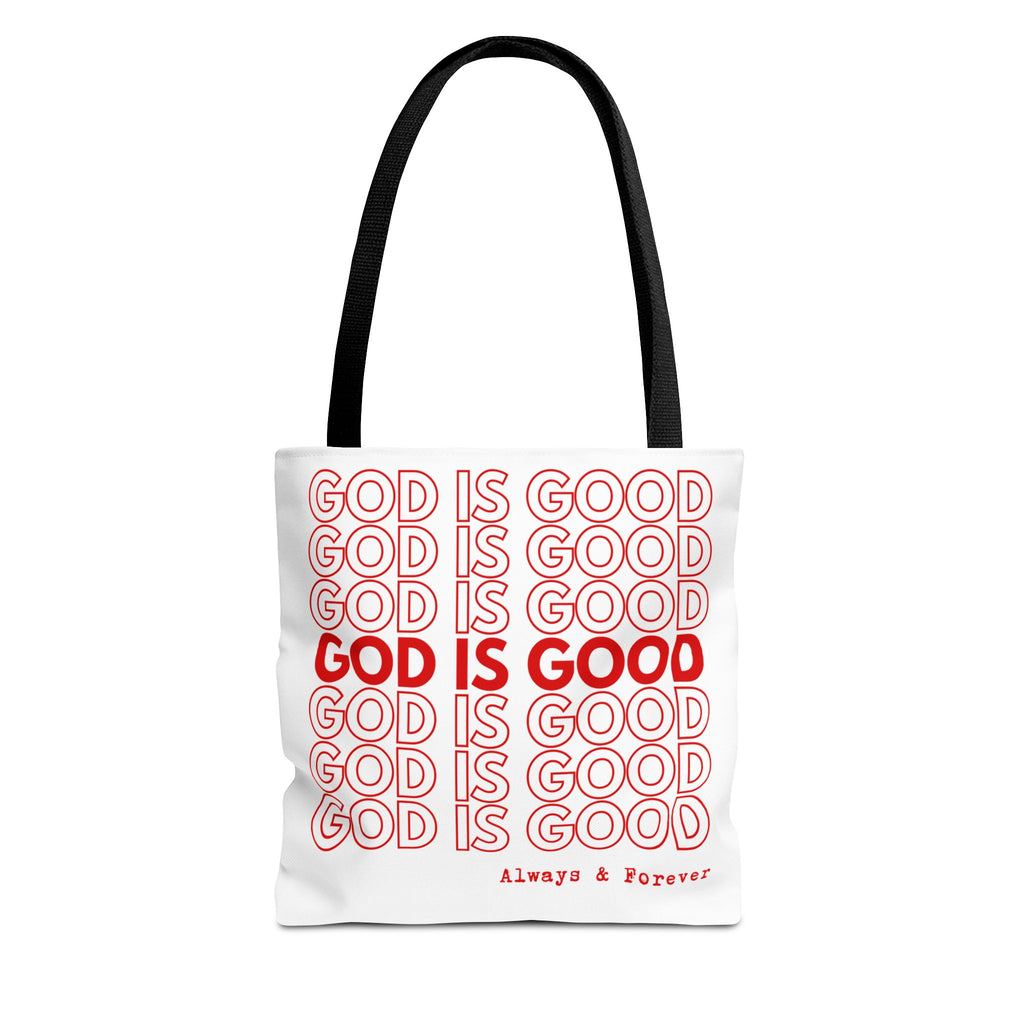 God Is Good Christian Reusable Shopping Bag, Bible Verse Tote, Motivational Church Gift, Farmer's Market, Bible Study Favor Bag