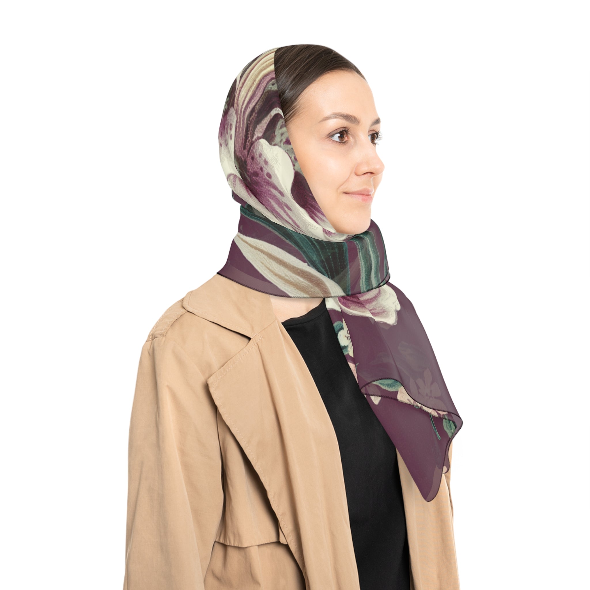 Liturgical Scarf | White Lilly