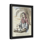 Bookish Women of the Bible Canvas | Deborah Framed Canvas