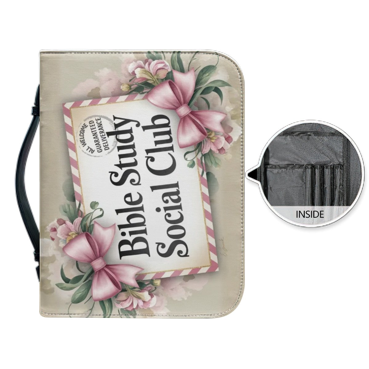 Bible Study SOCIAL CLUB Bible Cover