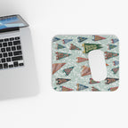 Camp Believers Pennants Mouse Pad