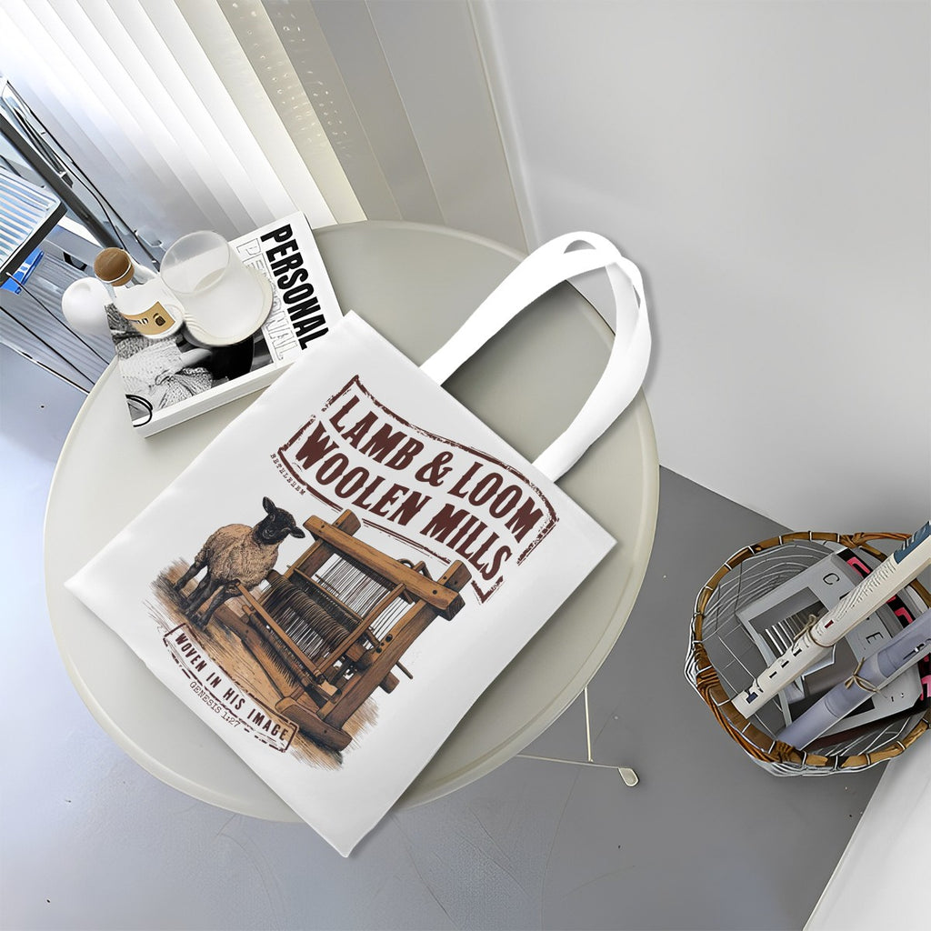 Canvas Tote Bag Lamb & Loom