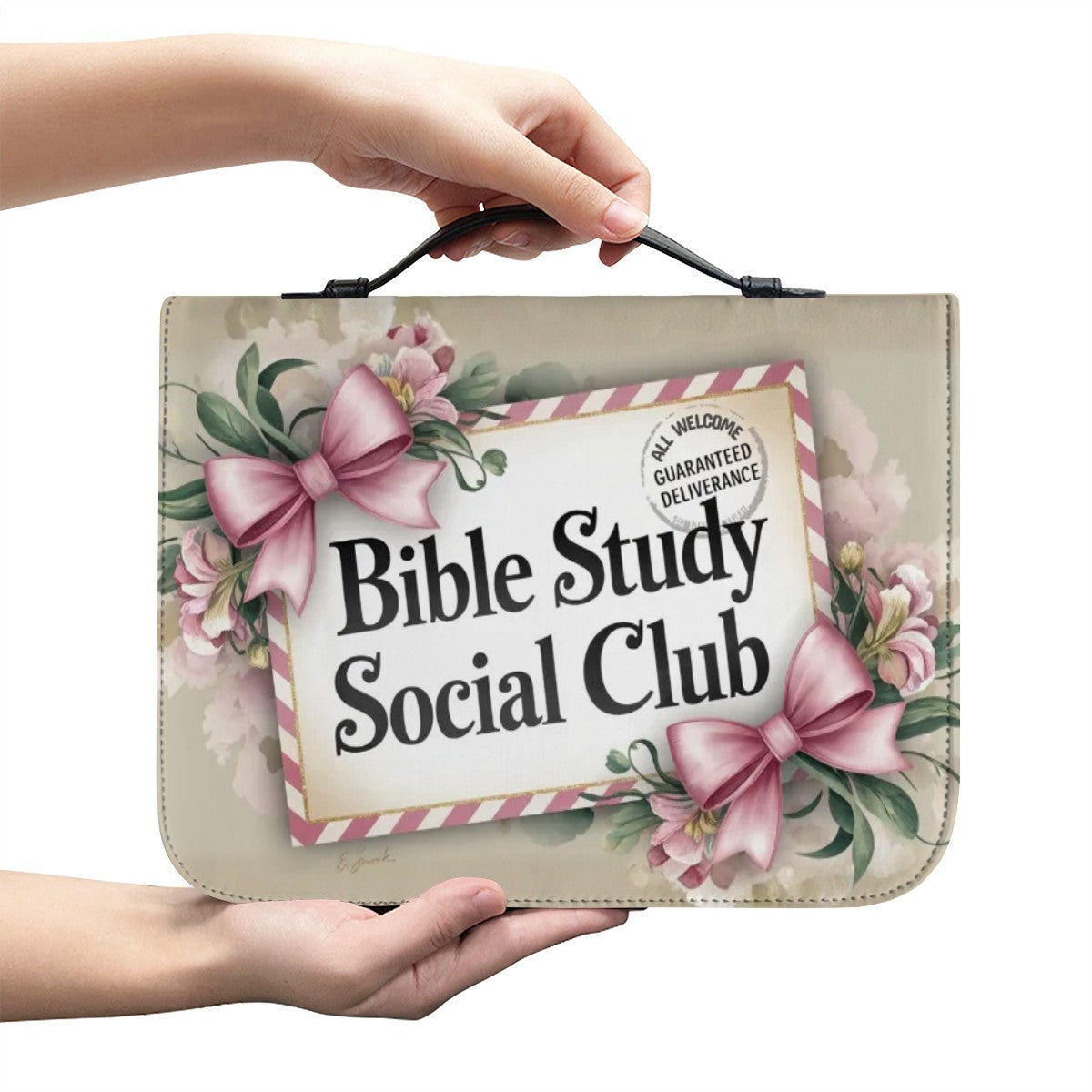 Bible Study SOCIAL CLUB Bible Cover