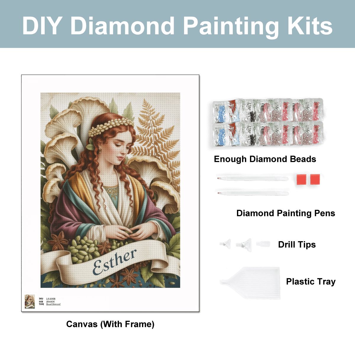 Esther Diamond Art Painting Kit