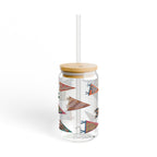 Faith Pennant Soda Can Sipper Glass, 16oz