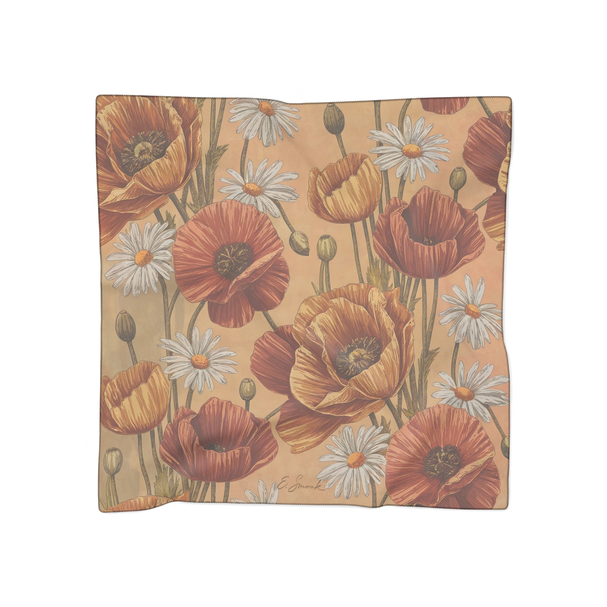 Liturgical Scarf | Poppies