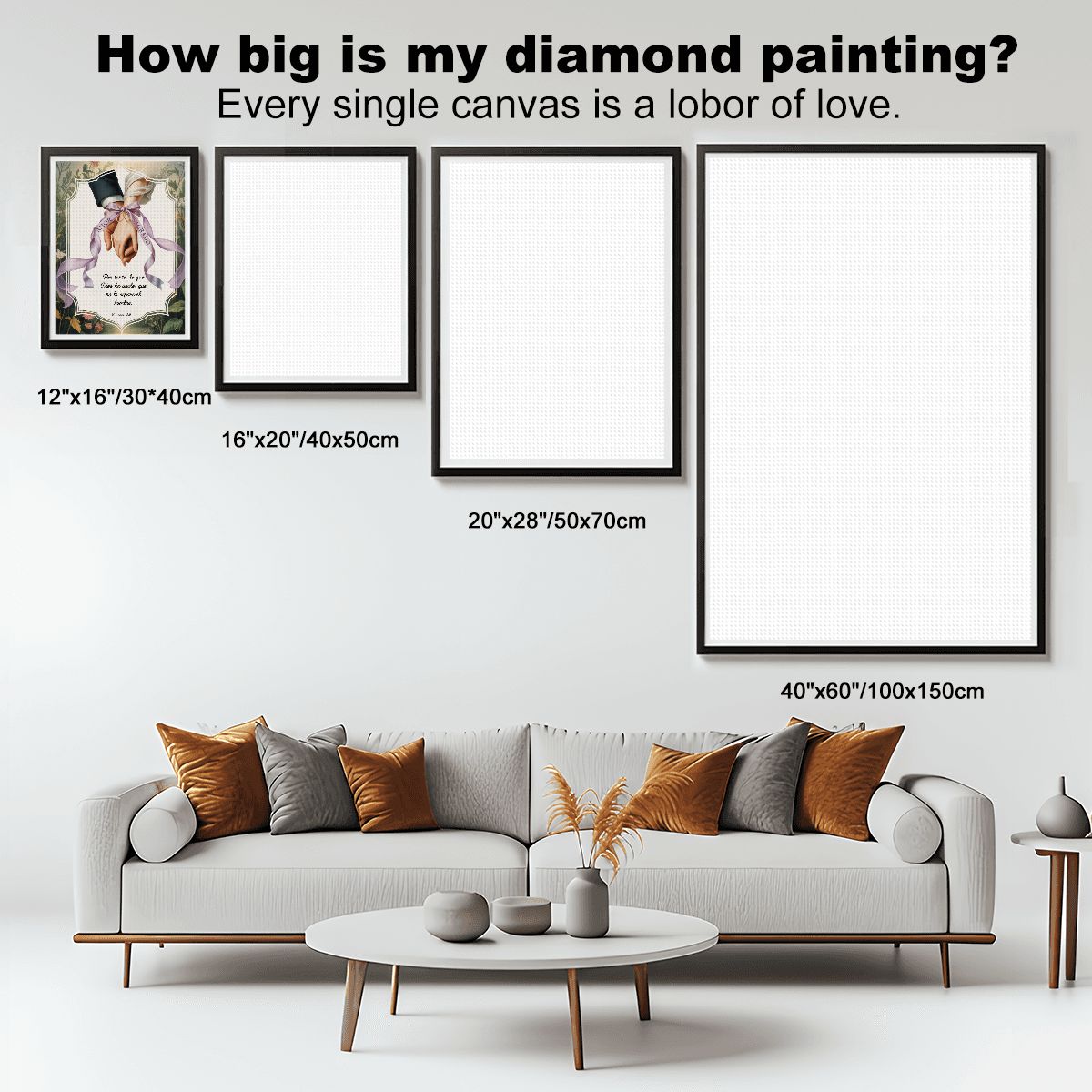Wedding Diamond Art Painting Kit