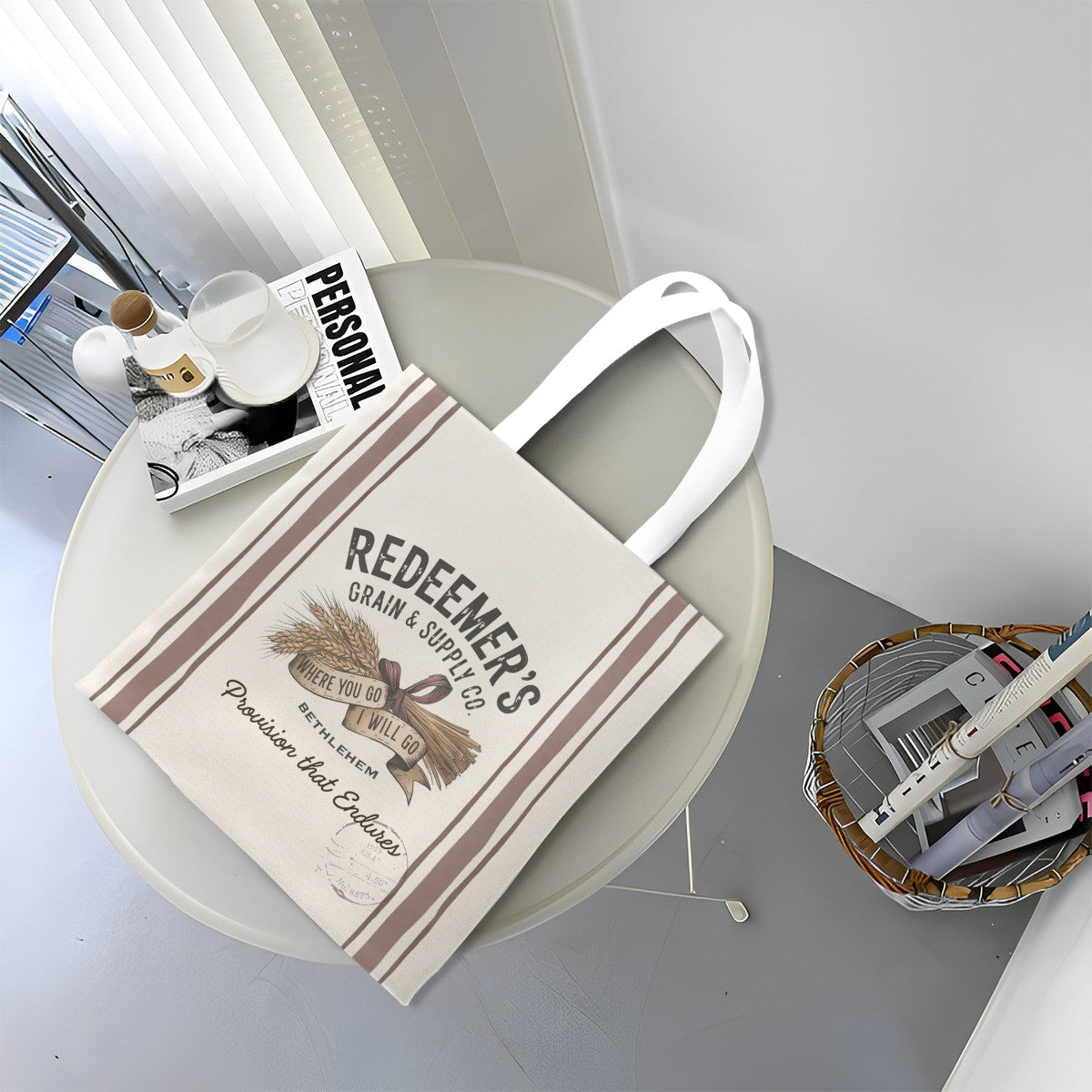 Canvas Tote Bag Redeemer Floursack