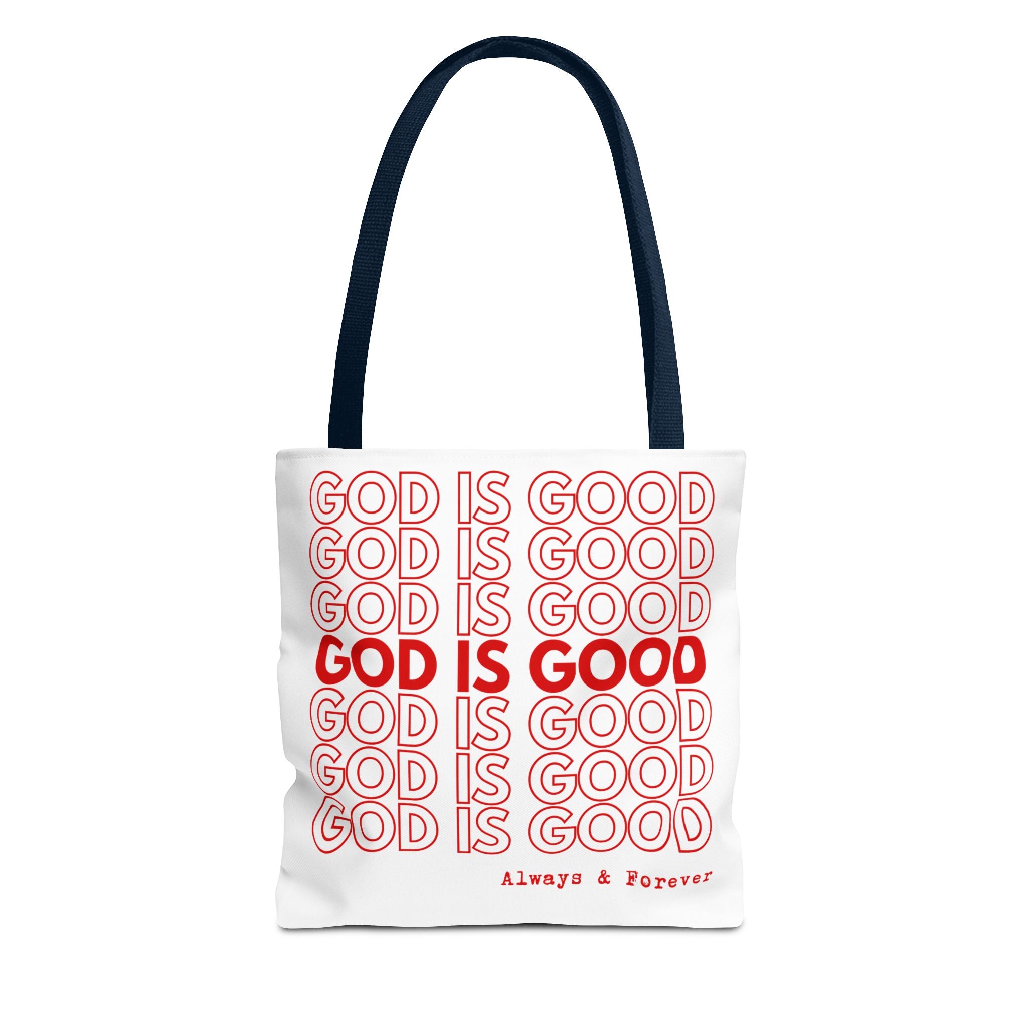 God Is Good Christian Reusable Shopping Bag, Bible Verse Tote, Motivational Church Gift, Farmer's Market, Bible Study Favor Bag