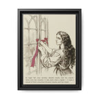 Bookish Woman of the Bible | Rahab | Framed Canvas