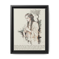 Bathsheba | Bookish Woman of the Bible | Framed Canvas