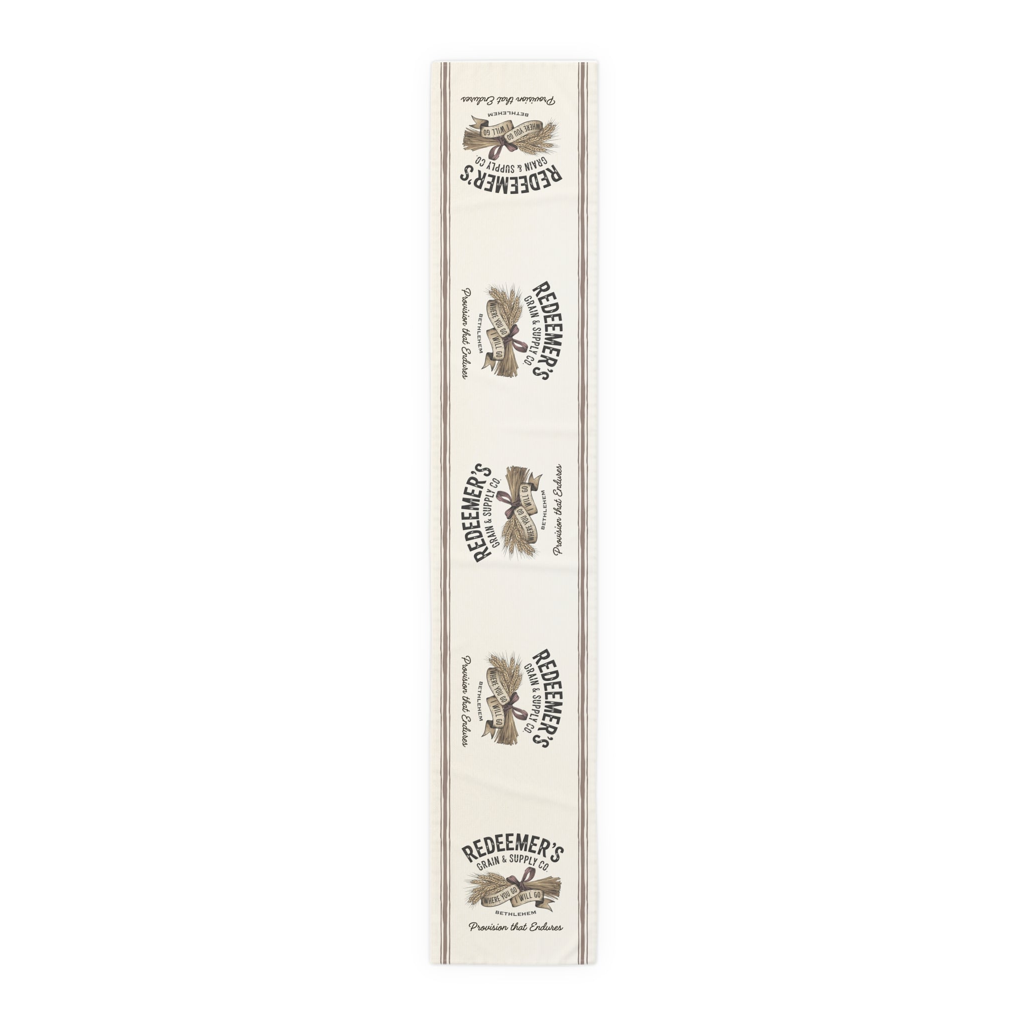 Redeemer’s Grain & Supply Table Runner | Ruth & Boaz