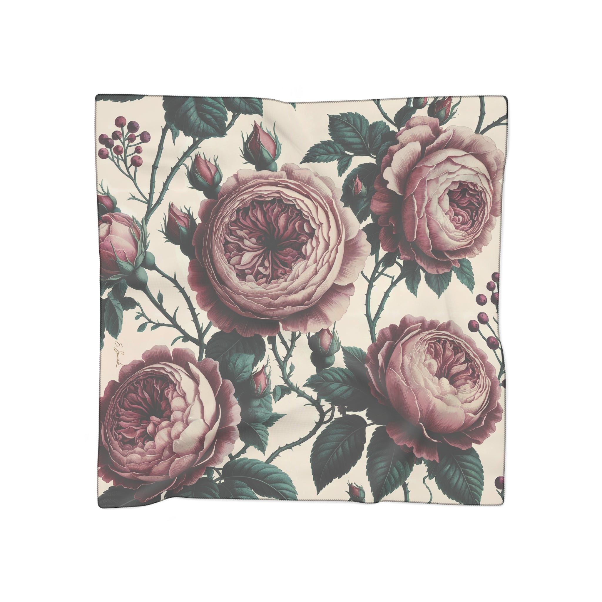 Liturgical Scarf | Cabbage Roses