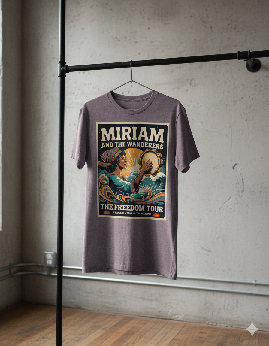 Miriam and the Wanderers Worship Band T-Shirt