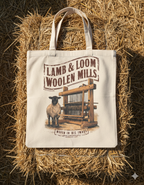 Canvas Tote Bag Lamb & Loom