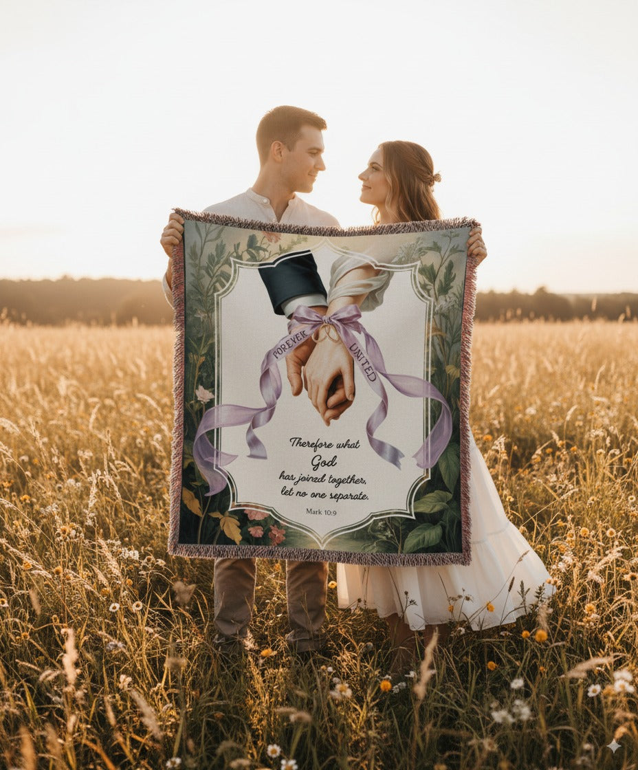 Wedding Heirloom Woven Blanket