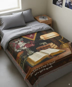 Alabama Roll Tide Heirloom Woven Blanket