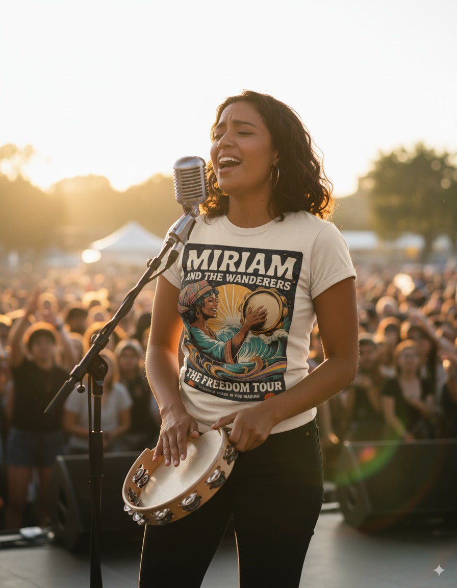 Miriam and the Wanderers Worship Band T-Shirt